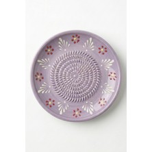 Feyza Design El Yapımı Seramik Rende Tabağı 13 Cm, Çok Amaçlı ve Şık Tasarım