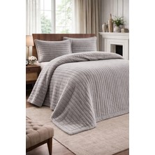 Modern Line Premium 3 Parça Battaniye Seti Özel Çantalı 220X240 cm Yastık Kılıfı 50X70 cm 2 Adet
