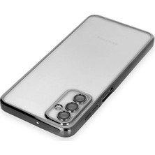 isiltikidsmoda Newface Samsung Galaxy M23 Kılıf Razer Lensli Silikon - Siyah