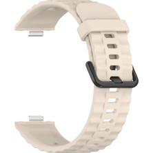 isiltikidsmoda Newface Huawei Watch Fit 3 Klasik Kordon - Bej