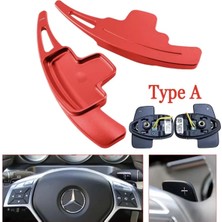 Mercedes A B C E Gla Kırmızı F1 Kulakçık Pedal  W177 W246 W204 W212 