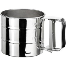 Feyza Design Paslanmaz Çelik Un Eleği, Dayanıklı ve Kullanışlı Mutfak Gereci