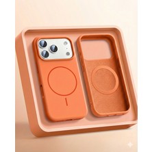 Corney Design Joona Turuncu Magsafe iPhone 17 Pro Kılıf