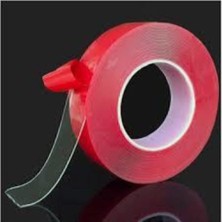 Güzelyüz Avm Çift Taraflı Silikon Bant 18 mm x 2 mt Şeffaf Montaj Bandı