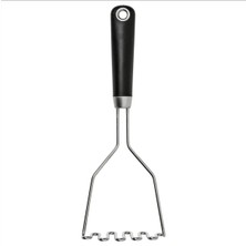 Feyza Design Paslanmaz Çelik Patates Ezici, 30 Cm, Dayanıklı ve Pratik Mutfak Aleti