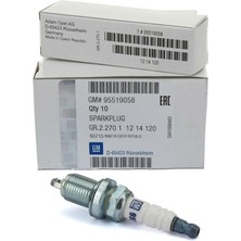 Opel / Vectra C 1.6 1.8 Tek Tırnak Buji Takım Orijinal Gm Marka