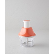 Feyza Design Pratik El Rondosu 700ML, Basmalı Mekanizma, Paslanmaz Üçlü Bıçaklı