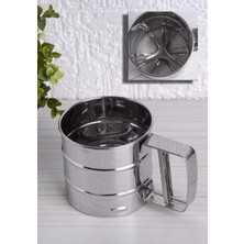 Feyza Design Paslanmaz Çelik Un ve Şeker Eleği, Pratik Eleme Aleti