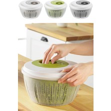 Feyza Design Pratik Salata Kurutucu ve Yıkama Kabı, Sebze ve Yeşillikler Için