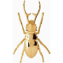 L'objet Longhorn 24K Altın Kaplama Dekoratif Tasarım Şişe Açacağı