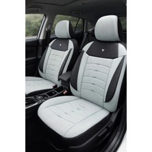 Nato Concept Wolkswagen Beetle Hatchback 2012 Aracınıza Uyum Sağlayan 5 Koltuk Oto Koltuk Kılıfı Takımı -Tesla Gri