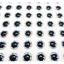 S.F. Jig 3D Göz - 3mm - Jig Rapala Kaşık Silikonlar Için - 50 Adet