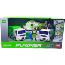 Ctoy Işıklı ve Sesli Çevre Temizlik Araçları Seti CTOY-WY521A