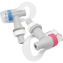 Süppürge Bmb Ile Uyumlu Su Sebili Musluğu Sıcak Soğuk Mavi Kırmızı Dıştan Dişli Ölçülere Dikkat Ediniz