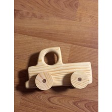 Totoro Atölye Ahşap Pickup Oyuncak Araba