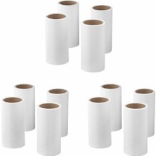 Özgürce Bastıs Yedek Iplik Toplayıcı, Beyaz, 12'li Tüy Toplayıcı