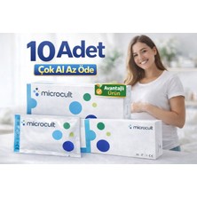 10 Adet Erken Gebelik Testi Kesin Sonuç (Kaset Test) Microcult