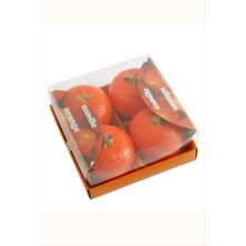 SiHako Portakal Mum 4 Adet