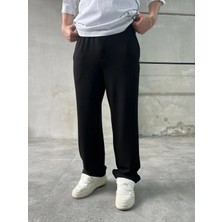 Difransel Jeans Erkek Modal Kumaş Baggy Kalıp Bol Paça Eşofman