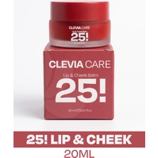 Lip & Cheek Blush 25! – Doğal Renkli Nemlendirici & Işıltı 20ml