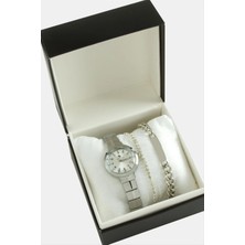 SiHako Metal Bayan Kol Saati ve Kutulu Bileklik Kombini