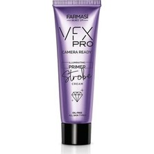 Farmasi Vfx Pro Camera Ready Strobe 25 ml Tüm Cilt Tipleri İçin Işıltılı Makyaj Bazı