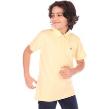 Toontoy Erkek Çocuk Polo Yaka Düğmeli Kısa Kollu Tişört