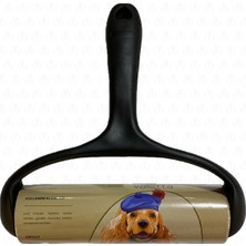 Özgürce Yapışkanlı Tüy Toplayıcı Rulo, 60 Yaprak, Siyah, Pratik ve Temiz Kullanım