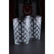 Dekomus Ile Lisanslı Beşiktaş Logolu Bardak 500 ml "2 Adet"