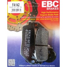 Ebc FA142 2016-2020 Triumph Street Scrambler Uyumlu Ön Fren Balatası Organik Balata