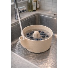 Feyza Design Pratik ve Hijyenik Yıkama Kabı, Süzgeçli, Şık ve Kullanışlı Tasarım