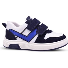 Kids A More Joseph Erkek Çocuk Çift Cırtlı Beyaz Renk Günlük Ayakkabı