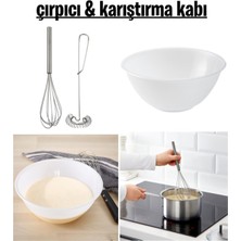 Feyza Design Pratik Çırpıcı ve Karıştırma Kabı, Mutfağınıza Kolaylık Sağlar