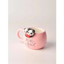 Tohana 3D Hayvan Sarkan Sevgili Kupa 420 ml