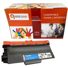 QPrint Brother Tn 750 Muadil Toner Siyah TN750 TN-750 TN3385 HL5440 HL5450 HL5470 HL6180 DCP8110 DCP8150