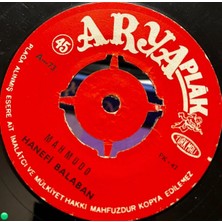 Plakantik Hanefi Balaban - Mahmudo / Günerim Beni Yakma (Arya Plak - 45'lik)
