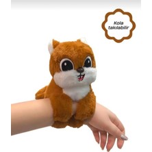 Top Rock Store Sevimli Peluş Hayvanlar Kola Bileğe Eşyaya Takılabilen 16CM Hediyelik Sincap,tavşan,koala,maymun,fil