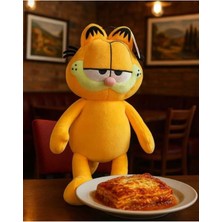 Top Rock Store Garfield Peluş Oyuncak 40 cm Hediyelik Uykucu Uyku Arkadaşı