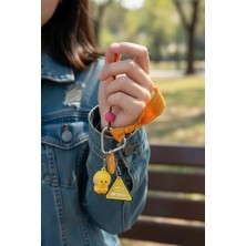 Miniso Minini Koleksiyon Dopamin Oturma Duruşu 3D Anahtarlık