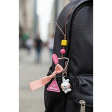 Miniso Minini Koleksiyon Dopamin Oturma Duruşu 3D Anahtarlık