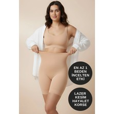 Alexander Hud Toparlayıcı Sıkılaştırıcı Şekillendirici Incelten Iz Yapmayan Lazer Kesim Anti Selülit Kadın Korse