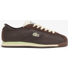 Lacoste Club-Low Erkek Koyu Kahverengi Sneaker 751SMA0036 Aq5