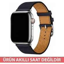 Dexmon Apple Watch ile Uyumlu 11 10 9 8 7 6 Ultra Se Uyumlu 42 44 45 46 49MM Gerçek Tokalı Deri Kordon