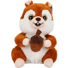 Top Rock Store Sevimli Peluş Sincap 30 cm Oyuncak Uyku Arkadaşım