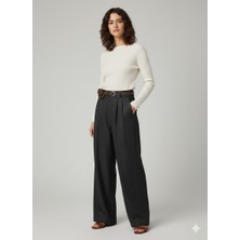 Ekol On Triko Kemerli Cüzdanlı Pantolon 70113