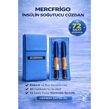 Mercfrigo Frio Insülin Soğutucu Cüzdan Iki Kalemlik(Açık Mavi)
