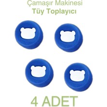 Özgürce Pratik ve Kullanışlı 4'lü Çamaşır Makinesi Tüy Toplayıcı Seti