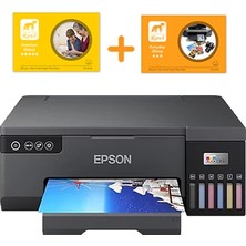 Epson Ecotank L8050 Wi-Fi Mürekkep Tanklı Yazıcı - Fotoğraf Kağıdı Hediyeli