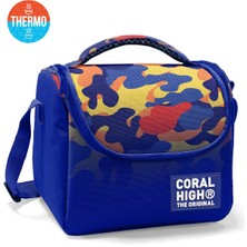 Coral High Kids Saks Kamuflaj Desenli Thermo Beslenme Çantası 37139