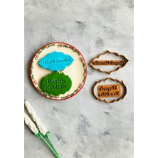 Feyza Design Renkli Kurabiye Kalıbı, Hamur Şekillendirici, Kandil ve Cuma Temalı